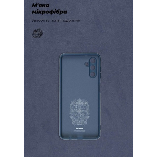 Фото - Чохол для смартфону Armorstandart ICON Case for Samsung A04s / A13 5G Camera cover Dark Blue (ARM66078)