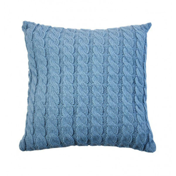 Фото - Подушка декоративна Прованс Коси волошкові 45х45 см (028334)