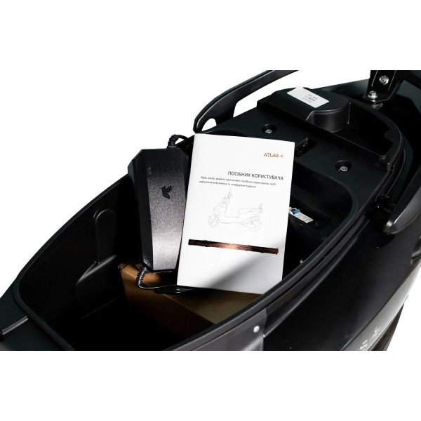Фото - Электроскутер Atlas Spider Box 1800W Black (3128_atlas)