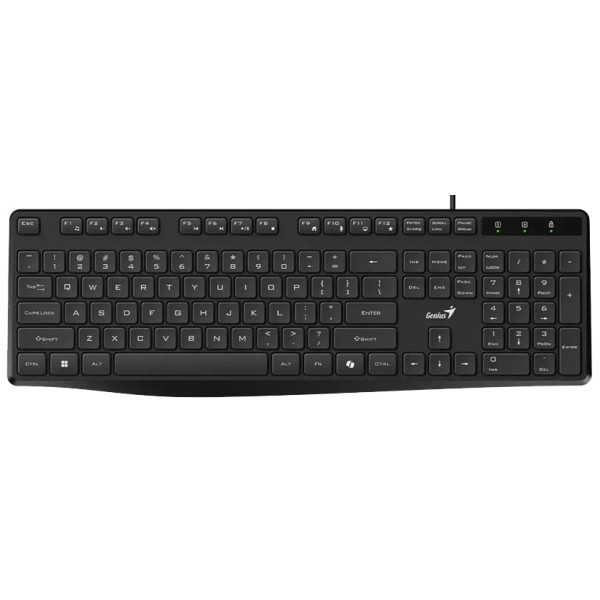 Фото - Клавіатура дротова Genius KB-117S Black (31300017409)