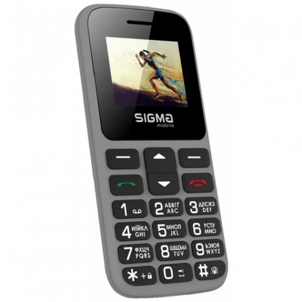 Фото - Мобильный телефон Sigma mobile Comfort 50 Hit 2020 Dual Sim Grey (4827798120927)