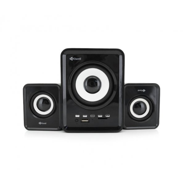 Фото - Компьютерная акустика компактная 2.0 Kisonli U-2800BT Фото - Компьютерная акустика компактная 2.0 Kisonli U-2800BT