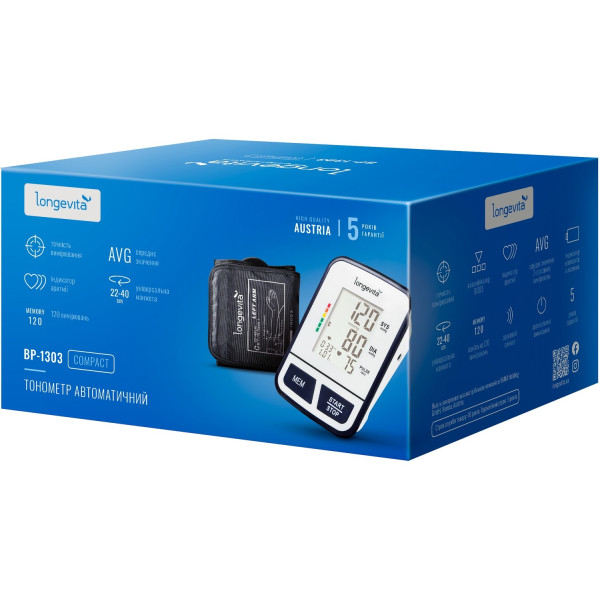 Фото - Тонометр Longevita BP-1303