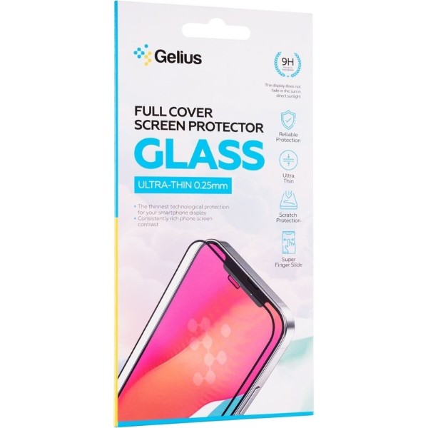 Фото - Защитное стекло для смартфона Gelius Full Cover Ultra-Thin 0.25mm for Samsung S26 Black (102162)