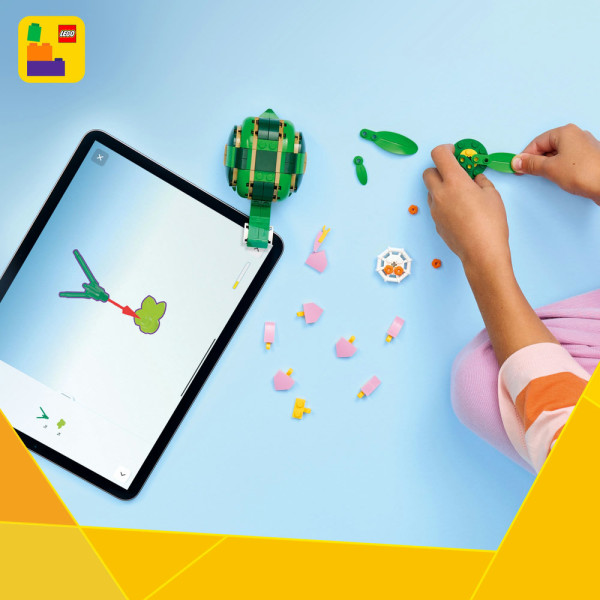 Фото - Конструктор LEGO Creator Черепаха с цветком кувшинки (31377)