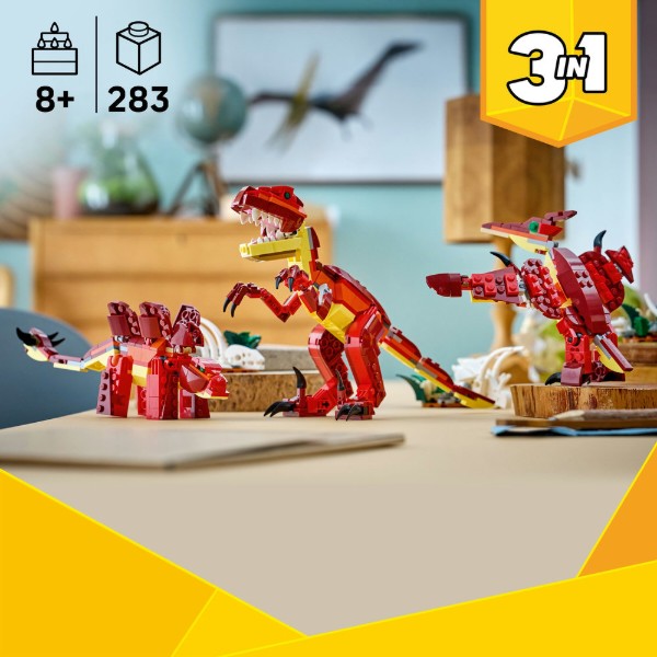 Фото - Конструктор LEGO Creator Лютий динозавр (31379)
