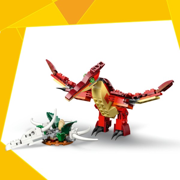 Фото - Конструктор LEGO Creator Лютий динозавр (31379)
