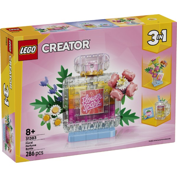 Фото - Конструктор LEGO  Creator Флакон для парфумів із квітковим декором (31383)