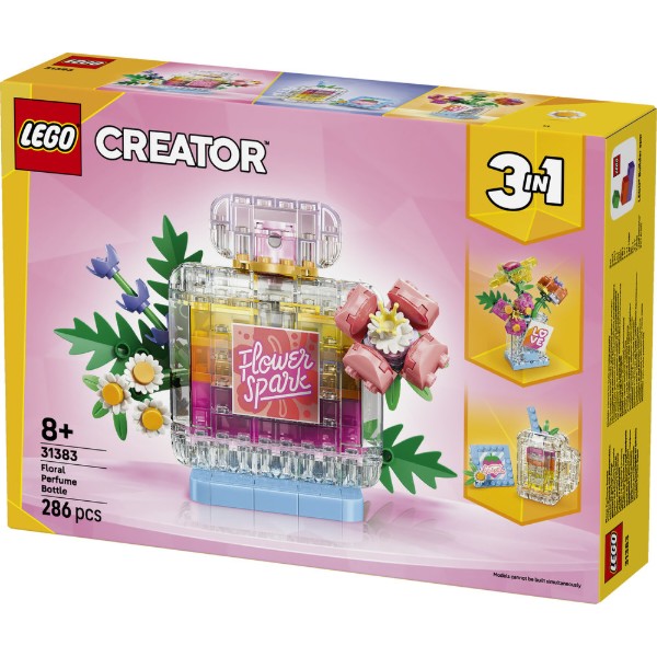 Фото - Конструктор LEGO  Creator Флакон для парфумів із квітковим декором (31383)