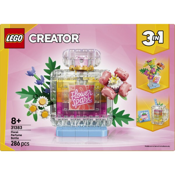 Фото - Конструктор LEGO  Creator Флакон для парфумів із квітковим декором (31383)