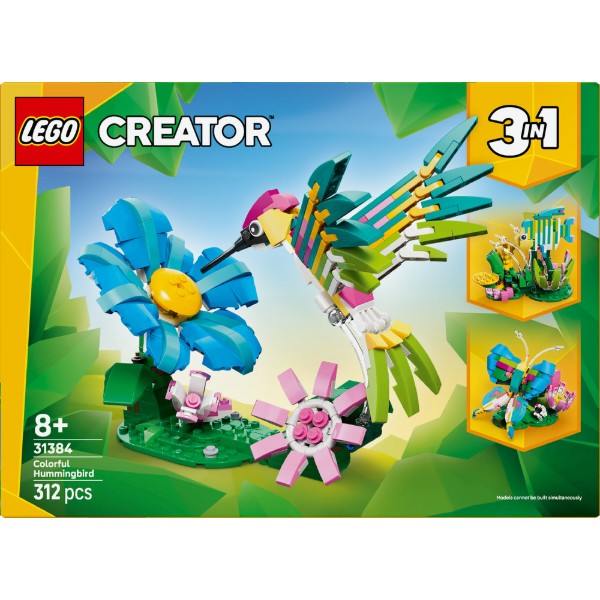 Фото - Конструктор LEGO Creator Дикие животные: яркий колибри (31384)