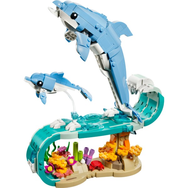 Фото - Конструктор LEGO Creator Морские животные: красивые дельфины (31385)