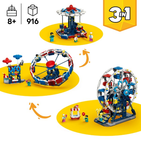 Фото - Конструктор LEGO Creator Знаковое колесо обозрения (31389)