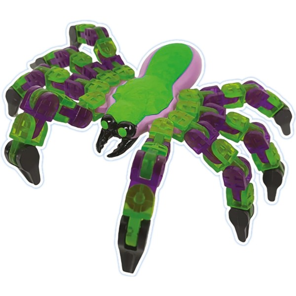 Фото - Фигурка животного Zing Klixx Creaturez - Fidget Паук зелено-фиолетовый (KX100_A)