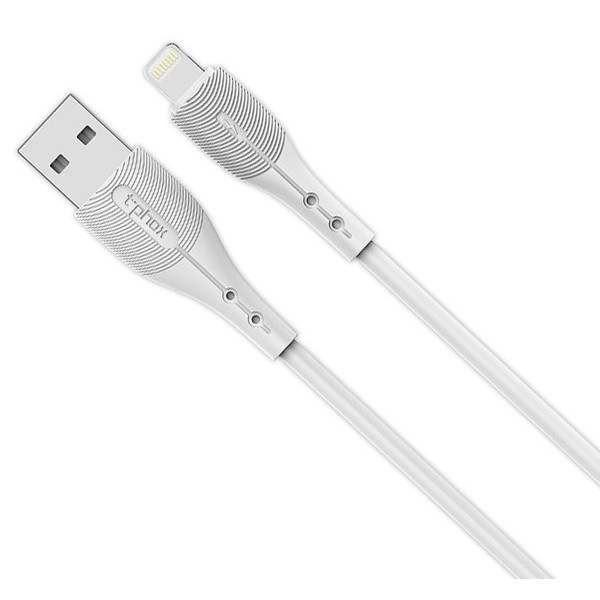 Фото - Кабель синхронизации данных T-phox Wing Lightning 1m White (T-L836)