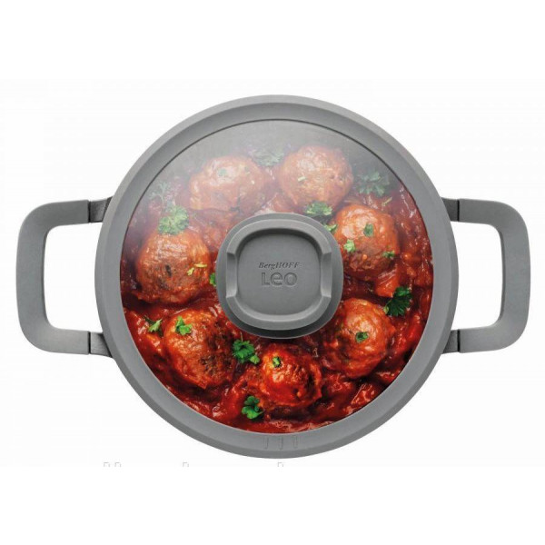 Фото - Каструля Berghoff 3950303 LEO STONE 24 см 5.6 л