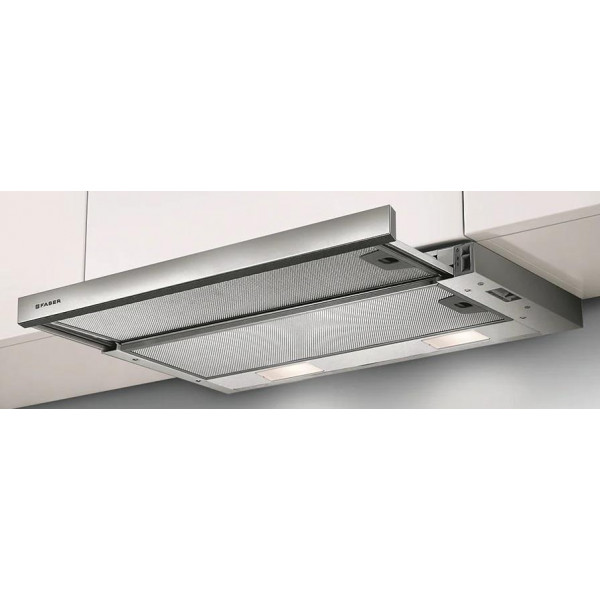 Фото - Уценка - Вытяжка встраиваемая Faber Flexa Ng Glass Bk A60