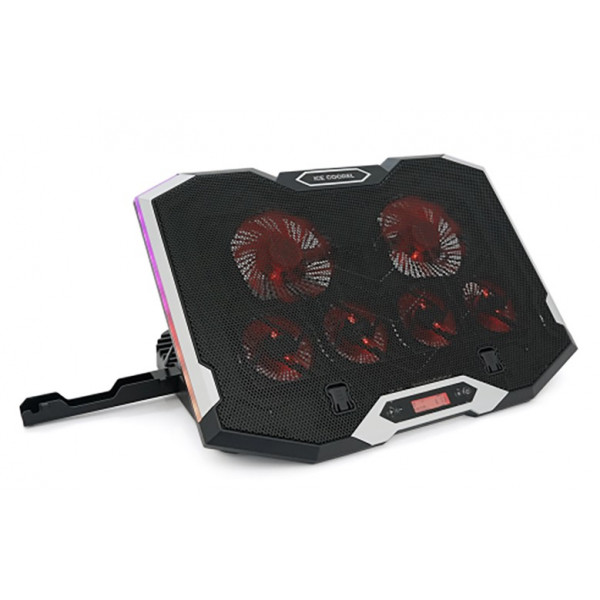Фото - Підставка під ноутбук охолоджуюча IceCoorel K9 10-17'' Red