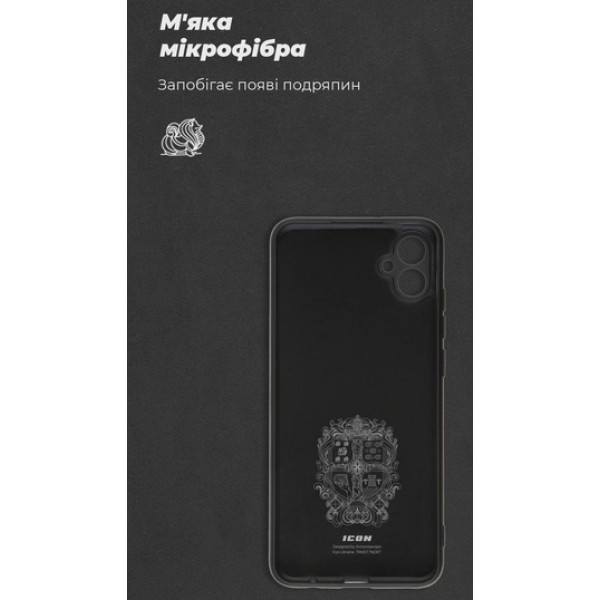 Фото - Чехол для смартфона Armorstandart Icon for Samsung Galaxy A04e SM-A042/M04 SM-M045/F04 SM-E045 Camera cover Black (ARM65140)