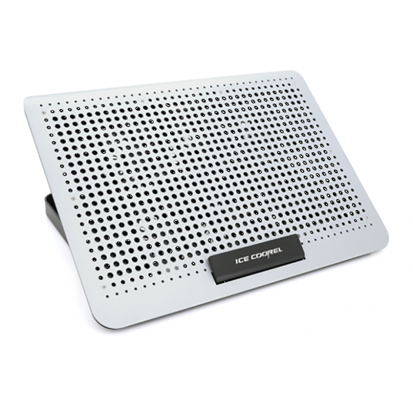 Фото - Підставка під ноутбук охолоджуюча IceCoorel A19 10-15.6'' Silver