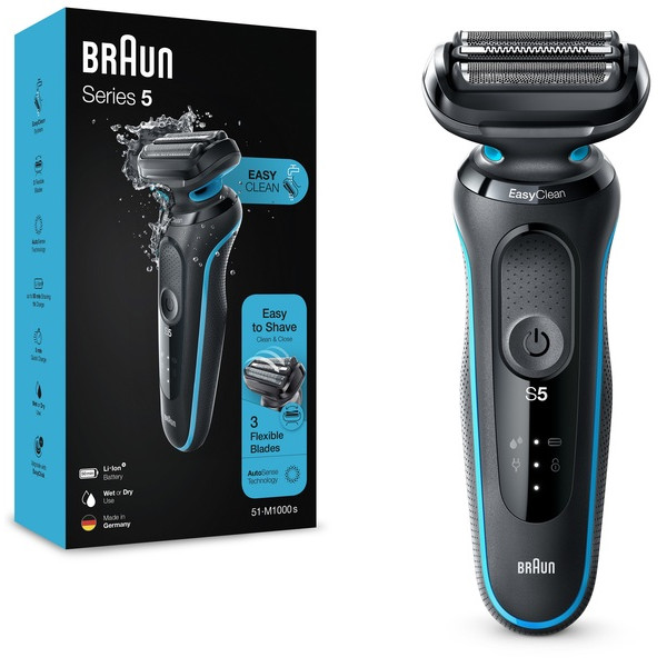 Фото - Бритва Braun Series 5 51-M1000s Black/Mint
