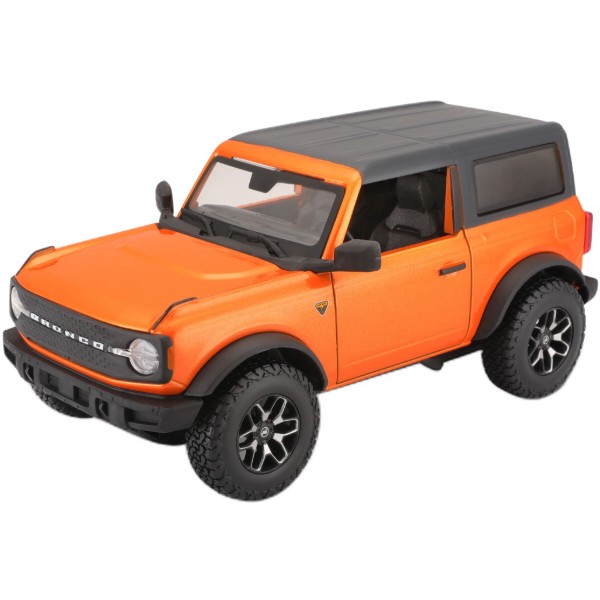 Фото - Коллекционная машинка 1:24 Maisto Ford Bronco, масштаб 1:24 (31530 met. orange)