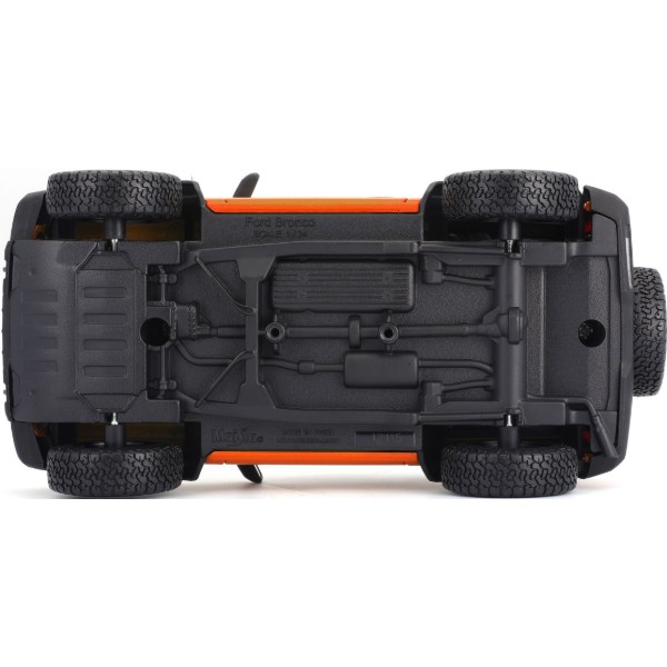 Фото - Коллекционная машинка 1:24 Maisto Ford Bronco, масштаб 1:24 (31530 met. orange)