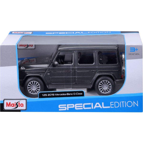 Фото - Колекційна машинка 1:24 Maisto 2019 Mercedez Benz G-Class AMG SUV (31531 dark grey)