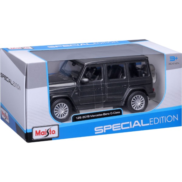 Фото - Колекційна машинка 1:24 Maisto 2019 Mercedez Benz G-Class AMG SUV (31531 dark grey)