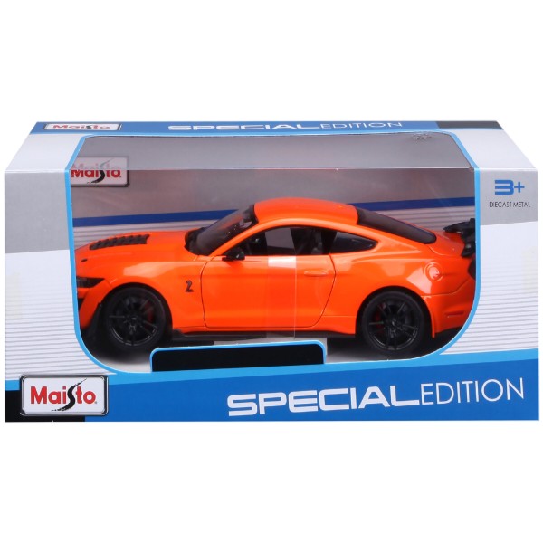 Фото - Колекційна машинка 1:24 Maisto 2020 Ford Mustang Shelby GT500 1:24 (31532 orange)