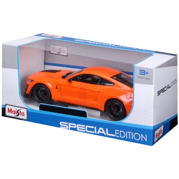 Фото - Колекційна машинка 1:24 Maisto 2020 Ford Mustang Shelby GT500 1:24 (31532 orange)