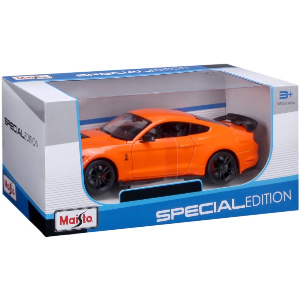 Фото - Колекційна машинка 1:24 Maisto 2020 Ford Mustang Shelby GT500 1:24 (31532 orange)