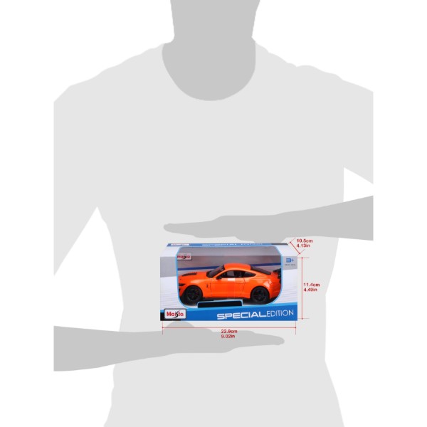 Фото - Колекційна машинка 1:24 Maisto 2020 Ford Mustang Shelby GT500 1:24 (31532 orange)