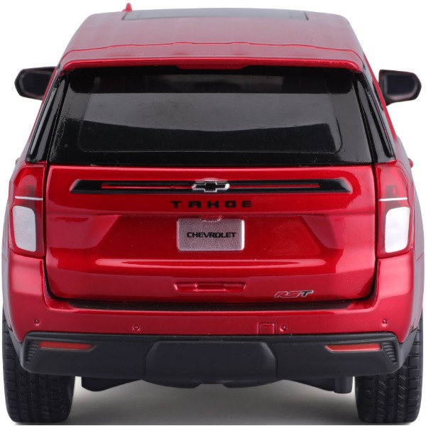Фото - Колекційна машинка 1:24 Maisto 2021 Chevy Tahoe, масштаб 1:24 (31533 red)