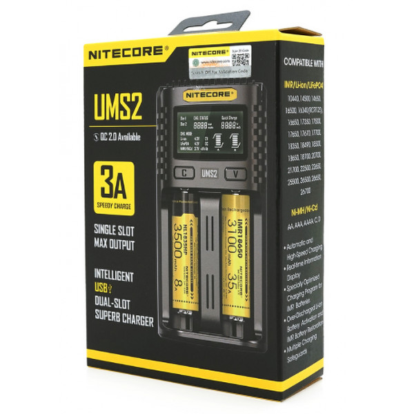 Фото - З/устройство для аккумуляторов AA/AAA Nitecore UMS2