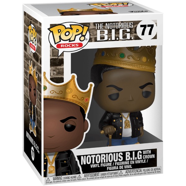 Фото - Колекційна фігурка FUNKO POP! серії Music S5 ­ Notorious B.I.G. Crown (31550)