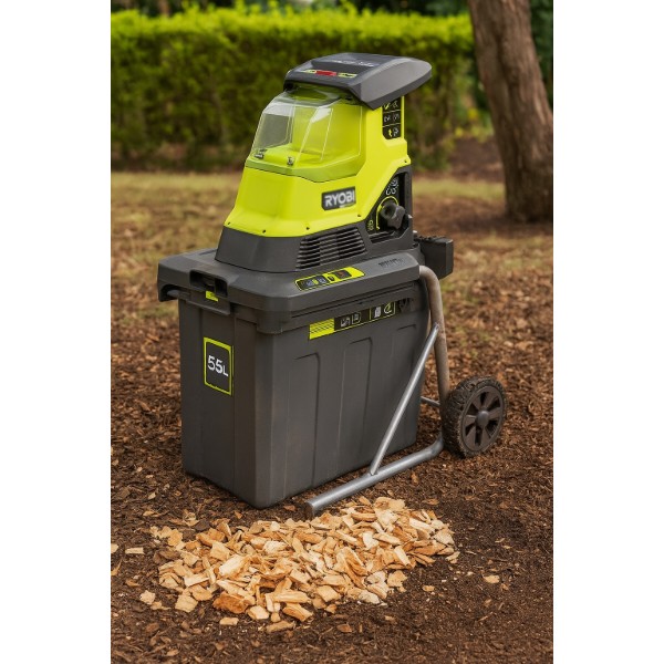 Фото - Подрiбнювач садовий Ryobi Max Power RY36SHX40-0 (без АКБ та ЗП) (5133005451)