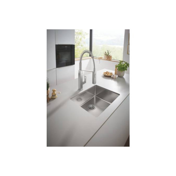 Фото - Мийка кухонна Grohe K700 60-S 54.4 / 44.4 Нержавіюча Сталь (31574SD1)