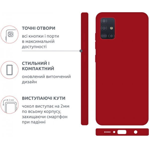 Фото - Чохол для смартфону Intaleo SoftShell for Samsung Galaxy A51 (1283126562907)