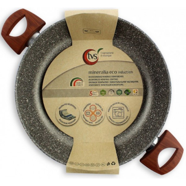 Фото - Сотейник TVS Mineralia Eco Induction 28 см (BS380282910201)