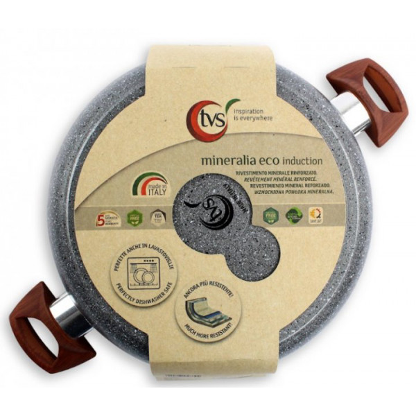 Фото - Сотейник TVS Mineralia Eco Induction 28 см (BS380282910201)
