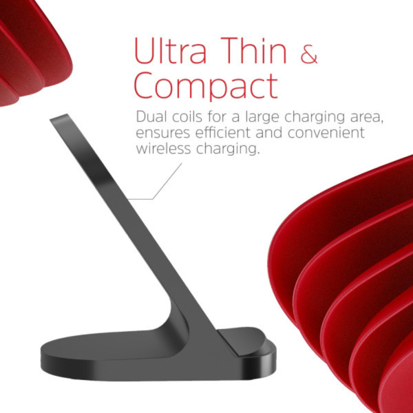 Фото - Беспроводное зарядное устройство Energizer WCP108 QI 15W Black (WCP108)