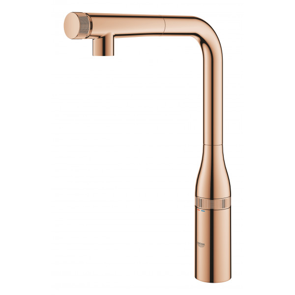 Фото - Кухонний змішувач Grohe Essence Smart Control Теплий захід сонця (31615DA0)