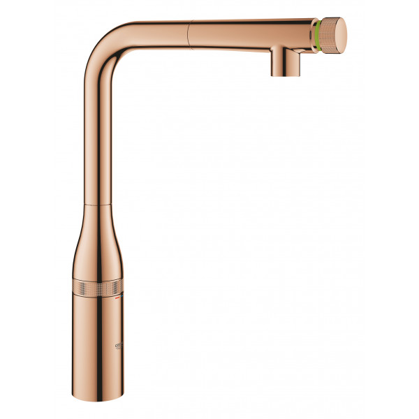 Фото - Кухонний змішувач Grohe Essence Smart Control Теплий захід сонця (31615DA0)