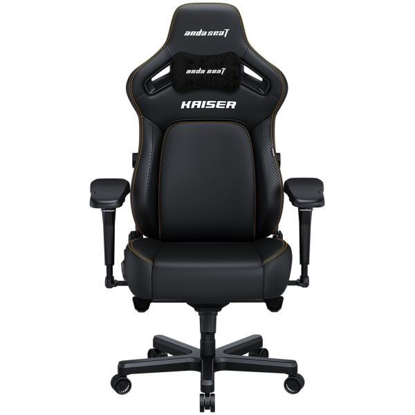 Фото - Крісло для геймерів Anda Seat Kaiser 4 Size XL Black Premium PVC (AD12YDDC-XLL-20-B-PV/C)