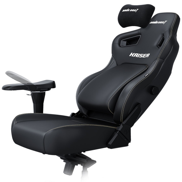 Фото - Крісло для геймерів Anda Seat Kaiser 4 Size XL Black Premium PVC (AD12YDDC-XLL-20-B-PV/C)