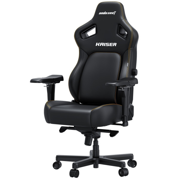 Фото - Крісло для геймерів Anda Seat Kaiser 4 Size XL Black Premium PVC (AD12YDDC-XLL-20-B-PV/C)