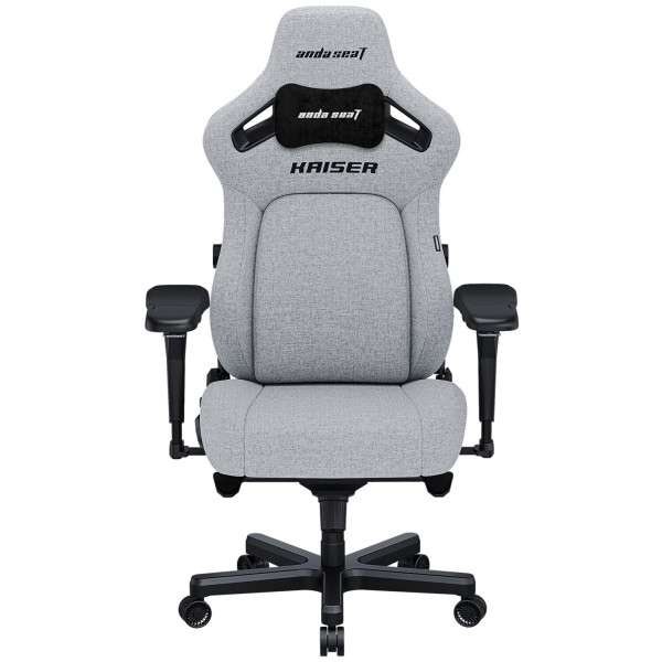 Фото - Крісло для геймерів Anda Seat Kaiser 4 Size XL Gray Linen Fabric (AD12YDDC-XLL-20-G-CF)