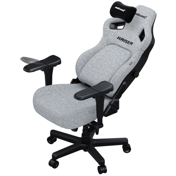 Фото - Крісло для геймерів Anda Seat Kaiser 4 Size XL Gray Linen Fabric (AD12YDDC-XLL-20-G-CF)