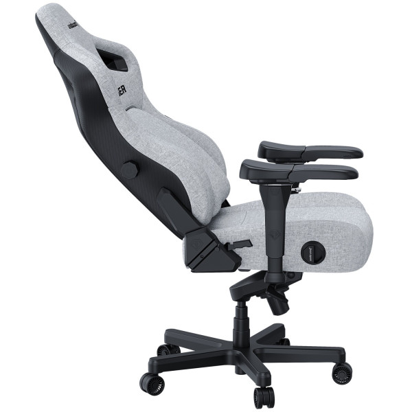 Фото - Крісло для геймерів Anda Seat Kaiser 4 Size XL Gray Linen Fabric (AD12YDDC-XLL-20-G-CF)